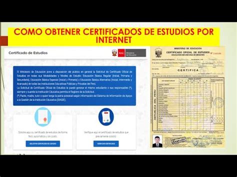 Donde Puedo Obtener Mi Certificado De Secundaria Recursos didácticos