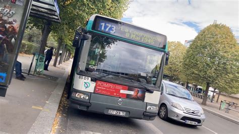 Bus Ratp Ligne Mai Porte De Clichy Agora Line N