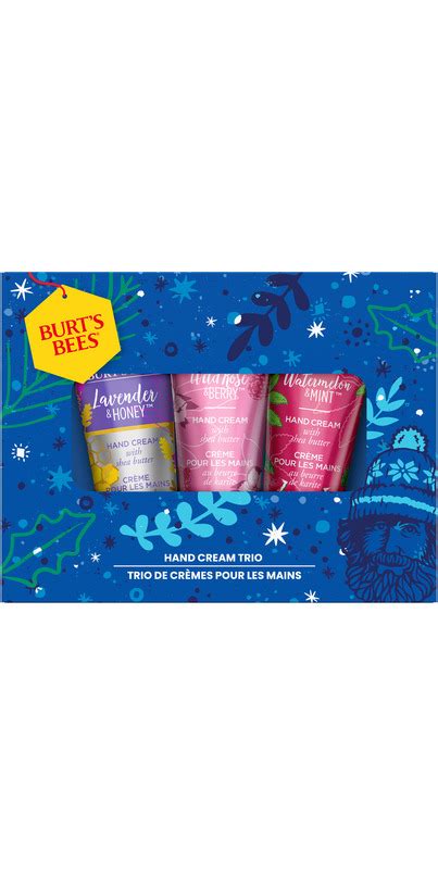 Buy Burt S Bees Hand Cream Trio Holiday T Set At Well Ca Free Shipping 35 In Canada