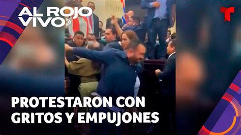 Se Forma Zafarrancho Durante Una Sesi N Del Congreso Nacional De