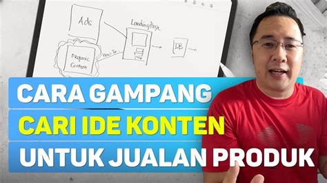 Cara Cari Ide Konten Untuk Bikin Jualanmu Lebih Laku Dengan Strategy