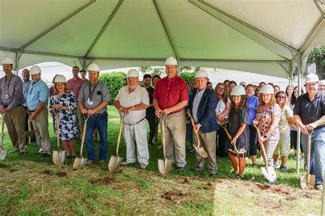 Groundbreaking at Mount Pleasant Elementary School