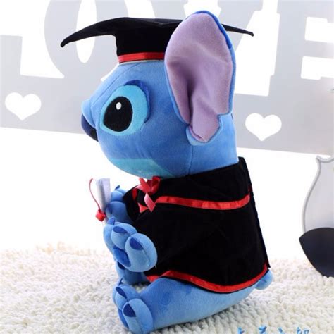 Disney Lilo Stitch Graduation Plush Doll Congratulation T Toy 20