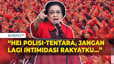 Full Pidato Megawati Di Konser Salam Metal Ganjar Mahfud Jangan Lagi