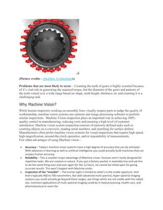 Machine Vision Augment Not Replace Humans PDF