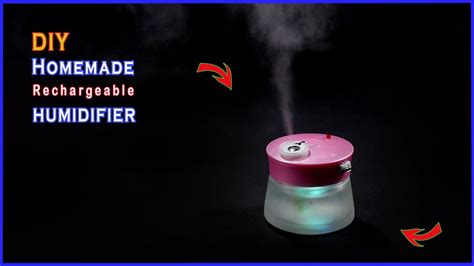 Diy Humidifier How To Make Humidifier At Home Mist Maker Youtube