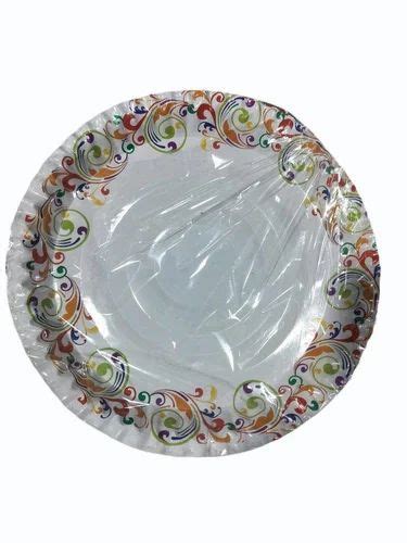 Inch Itc Printed Paper Plate At Rs Pack In Ranchi Id