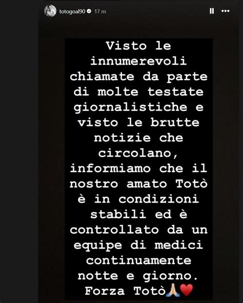 Totò Schillaci ricoverato il calcio in ansia per il mito delle Notti