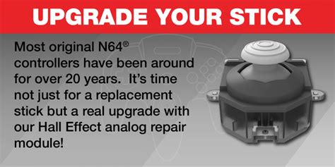 Upgrade Your Controller With Our Analog Stick Repair Module For N64