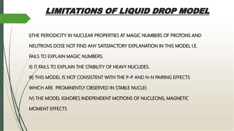 Liquid Drop Model