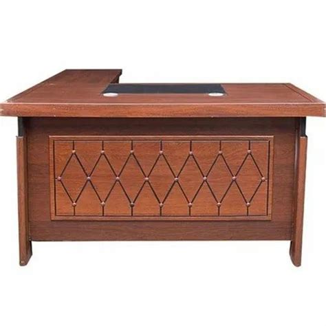 Brown Wooden Reception Table At Rs 20000 Wooden Table In Mumbai Id