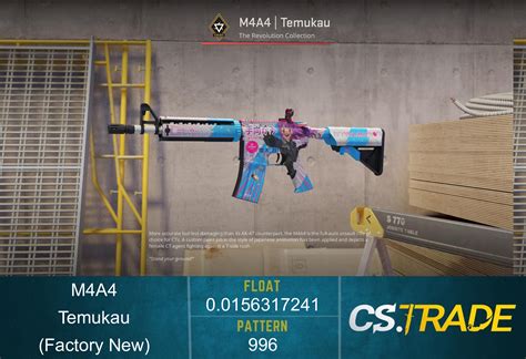 M4a4 Temukau Csgo And Cs2 Skin Cstrade Wiki