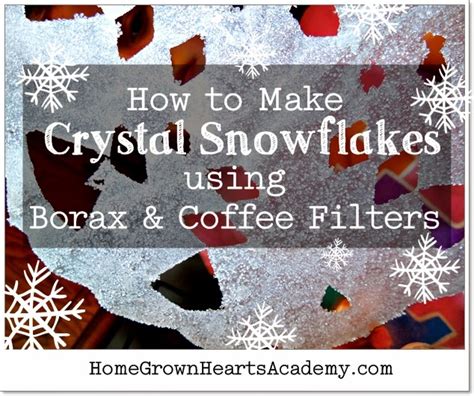 Home Grown Hearts Academy Homeschool Blog How To Make Crystal