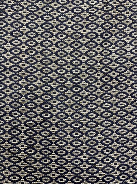 Jacquard Noir Et Beige Tissumarket