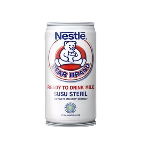 Jual Nestle Bear Brand Susu Sapi Steril Kaleng 189 Ml Pcs Murah Bananas