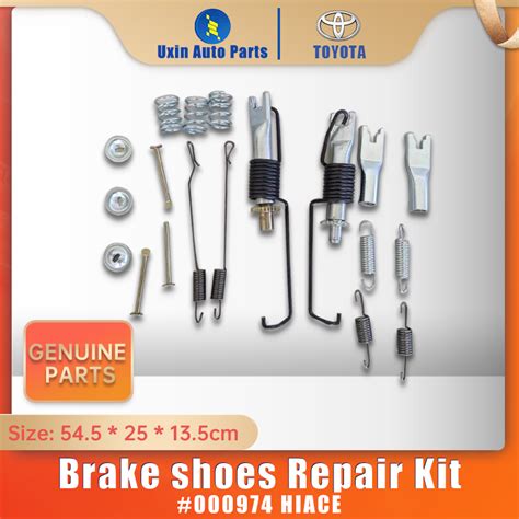 Uxin Auto Parts Brake Shoes Repair Kit For Toyota Hiace