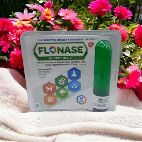 Flonase Allergy Relief Nasal Spray 72 Metered Sprays Exp 062024