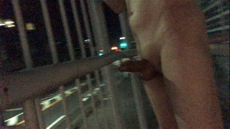 Outdoor Open Stairs Challenge Walking Naked At Midnight While Playing