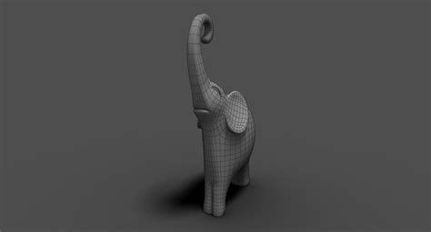 Elephant Statue 3d Model Turbosquid 1166945