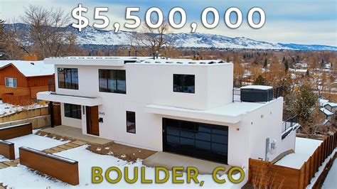 Colorado Opulence Inside A 55m Boulder Co New Construction Luxury