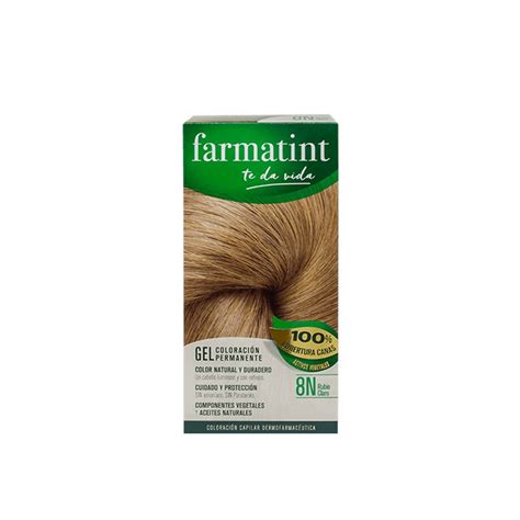 Comprar Farmatint Permanent Hair Color Gel N Light Blonde Mexico