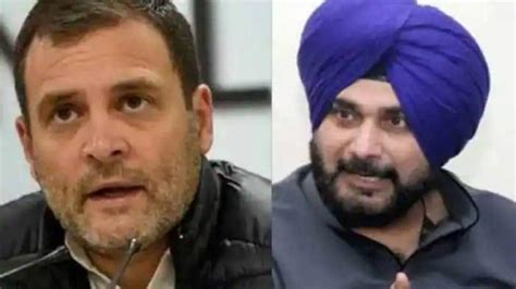 After Priyanka Gandhi Navjot Singh Sidhu Meets Rahul Gandhi Amid