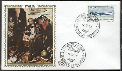 ITALIA 1973 FDC GOLD FILAGRANO 15ª giornata del francobollo eBay