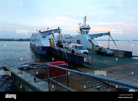 The Bournemouth Swanage Motor Road And Ferry Sandbanks Ferry Uk Stock