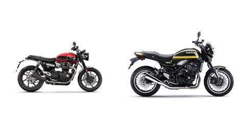 Motorrad Vergleich Triumph Speed Twin Vs Kawasaki Z Rs