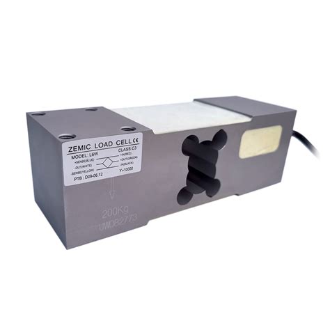 Oiml Ntep L6w 100kg Load Cell For Digital Scales Zemic Load Cell And Aluminum Load Cell