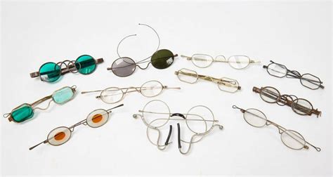 Eleven Pairs Of Antique Eyeglasses