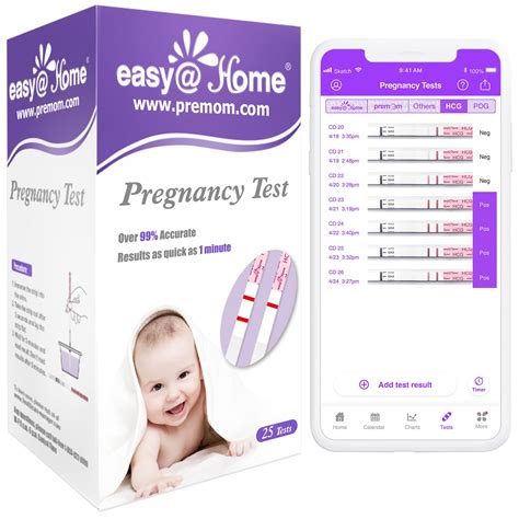 Buy Easy Home Pregnancy Test Strips For Early Detection Miu Ml