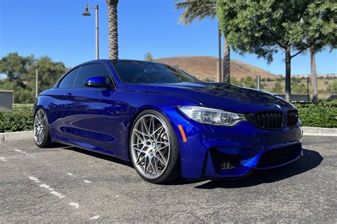 21k-Mile 2017 BMW M4 Convertible Competition Package 6-Speed for sale ...