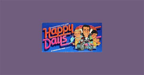 Happy Days | Board Game | BoardGameGeek