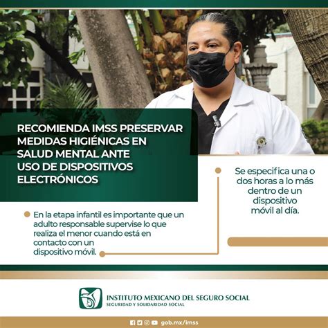 IMSS on Twitter Recomienda IMSS preservar medidas higiénicas en