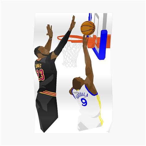 "LeBron James The Block" Poster for Sale by sageklein | Redbubble