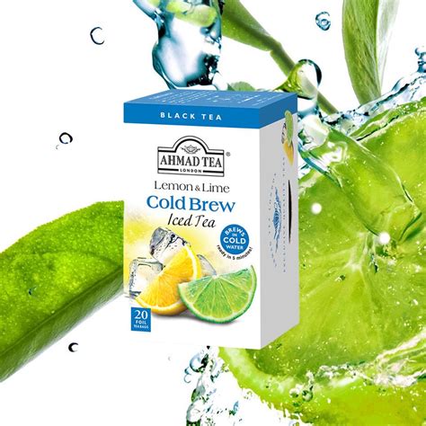 Ahmad Lemon And Lime Cold Brew Iced Tea 20ct Bags