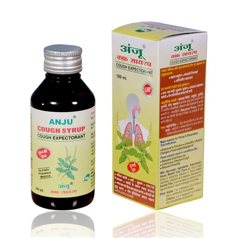 Anju Cough Syrup 100 Ml Anju Ayurveda