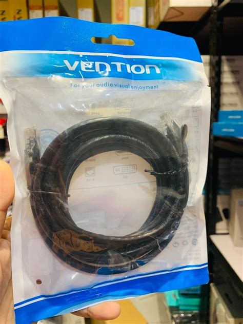 Vention 3M Cat 6 UTP Ethernet Patch Cable Black IBEBI Computers Tech