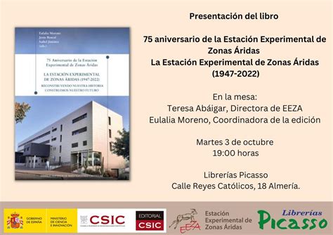 Presentaci N Del Libro La Estaci N Experimental De Zonas Ridas