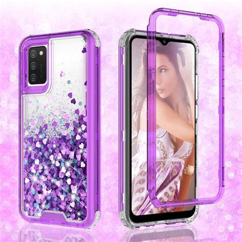 Galaxy A52 5g Casesamsung A52 5g Case Liquid Glitter Waterfall Shock