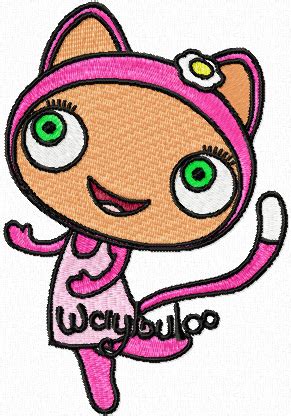 Waybuloo De Li embroidery design