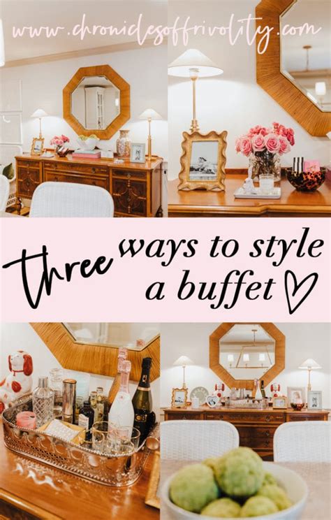 ways  style  buffet chronicles  frivolity