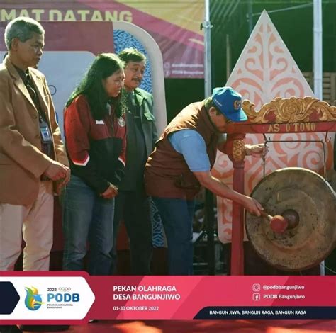 Opening Ceremony Podb Kalurahan Bangunjiwo Tahun Website