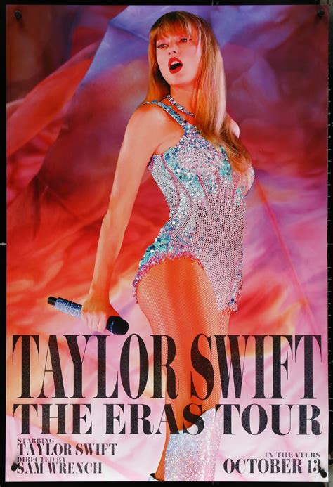 Taylor Swift The Eras Tour Movie Poster 2023 1 Sheet 27x41