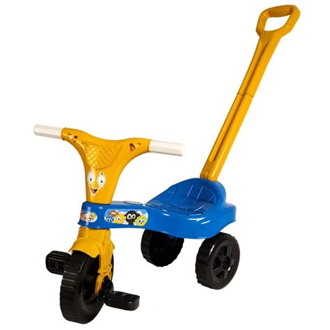 Triciclo Velotrol Tico Tico Motika Infantil Azul Lugo Shopee Brasil