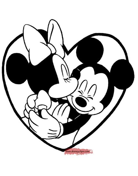 Minnie Mouse And Mickey Mouse Drawings Kissing