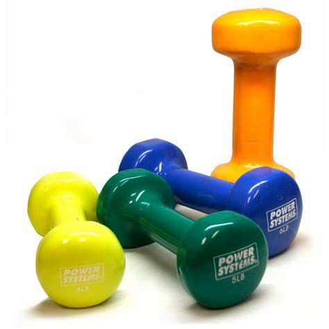 Power Systems Deluxe Vinyl Coated Dumbbell 6 Lb 61706 Walmart