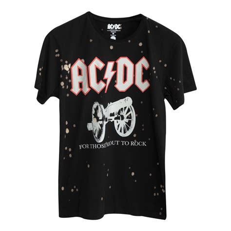 Ac Dc For Those About To Rock T Shirt Shop The Ac Dc Official Store