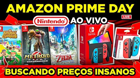 Amazon Prime Day Pre Os Insanos I Cupons Nintendo Switch Jogos